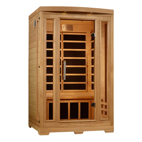 Pro 6 Amanda Near Zero EMF Far Infrared Sauna Tinted Glass 2 Person BEST SELLER